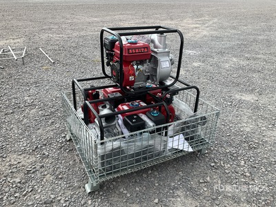 Quantity of (4) 2026 Ashita LBHP20, LBB80 Lote de Bombas de Agua (Sin Usar) / Water Pump (Unused)