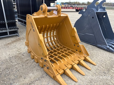 2026 Warrior WBSC20-1100 44 in Skeleton Excavator Bucket - Fits Cat 320 / 20 - 25 ton (Unused)