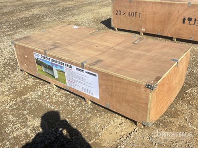 2026 SKLP SK-S2012 20 ft x 12 ft x 9 ft Abri pour le bétail (Unused)