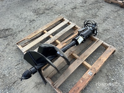 2026 VICSEC VCAG400 16 in Excavator Auger - Fits 1 - 3 ton Excavators (Unused)