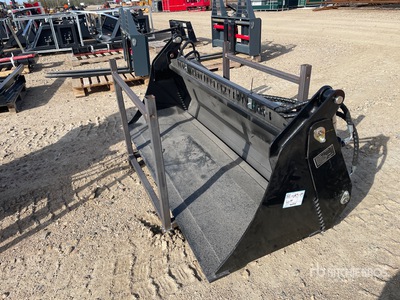 2026 GIYI GY-KH72 72 in Multi-Purpose Skid Steer Bucket (Unused)