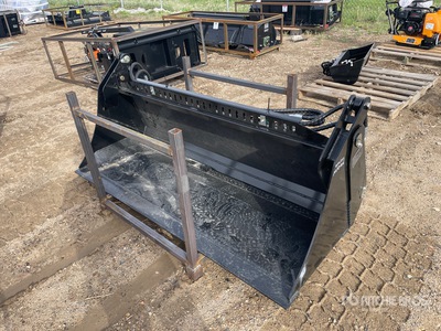 2026 GIYI GY-KH72 72 in Multi-Purpose Skid Steer Bucket (Unused)