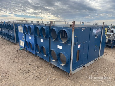 Quantity of (4) Ice Fighter 680000 BTU Industrial Calefactor de espacio (Inoperable)