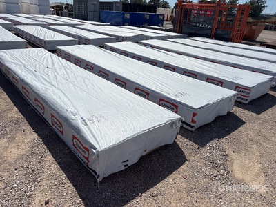 Quantity of (96) 2 in x 12 in x 16 ft SYP #2 Prime Grade Kiln Dried-Heat Treated S4S Lumber (Unused)