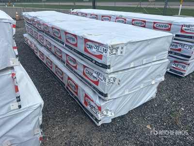 Quantity of (3) Pallets of 2x8x16 SYP #2 Prime Grade Kiln Dried-Heat Treated S4S تركيبات الإضاءة (Unused)