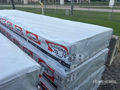 Quantity of (192) 2x6x16 SYP #2 Prime Grade Kiln Dried-Heat Treated S4S Lumber (Unused)
