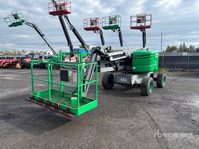 2017 Skyjack SJ46AJ 4WD LPG Articulating Boom Lift