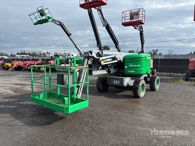 2016 Skyjack SJ46AJ 4WD Dual Fuel Articulating Boom Lift