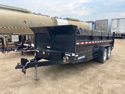 2018 Novae Corp. 16 ft T/A مقطورة تفريغ خفيفة