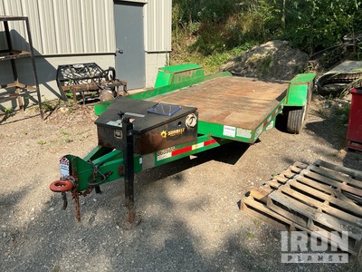 2016 Pratt EZ-1980E 19 ft T/A Ground Load Trailer