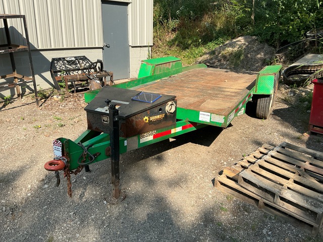 2016 Pratt EZ-1980E 19 ft T/A Ground Load Trailer 2016 Pratt EZ-1980E 19 ft T/A Ground Load Trailer