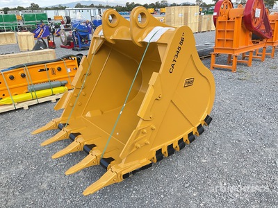 2026 HMB CAT345 56 in Digging Cucharon (Sin Usar) / Excavator Bucket - Fits 40 - 50 ton Excavators (Unused)