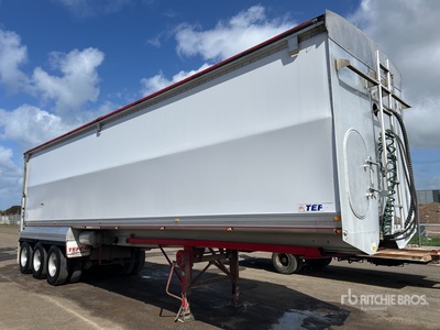 2017 Tefco 10.9 m Tri/A Remolque banera