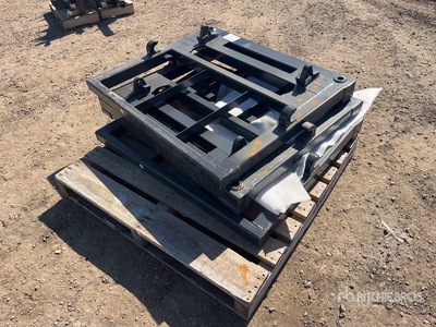 Quantity of (5) Bale Fork Cradle (Unused)