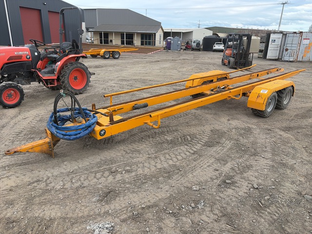 Landmax Bin Master BT5 7.2 m T/A 5 Bin Trailer Landmax Bin Master BT5 7.2 m T/A 5 Bin Trailer