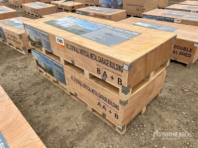 2026 AGR-MS2642 26 ft x 42 ft x 14 ft Metal Garage Storage Building (Unused)