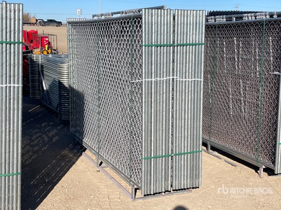 Quantity of (20) 2026 GLCF1006 10 ft x 6 ft Chain Link Temporary bouw hek (Unused)