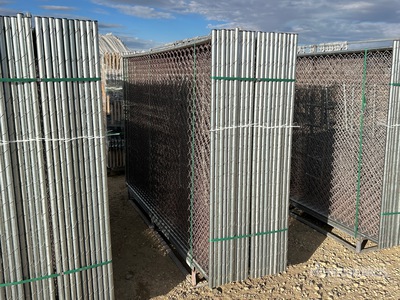 Quantity of (20) 2026 GLCF1006 10 ft x 6 ft Chain Link Temporary Site Fence (Unused)