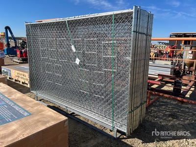 Quantity of (20) 2026 GLCF1006 10 ft x 6 ft Chain Link Temporary bouw hek (Unused)