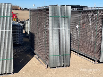 Quantity of (20) 2026 GLCF1006 10 ft x 6 ft Chain Link Temporary bouw hek (Unused)