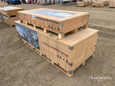 2026 AGR-CR4036E 36 ft x 40 ft x 14 ft 4 in Enclosed Containerunterstand (Unused)