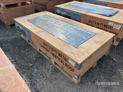 2026 AGR-MC2030 20 ft x 30 ft Steel Marquesina (Unused)