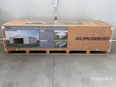 2026 AGR-CR3640 36 ft x 40 ft Container Shelter (Unused)