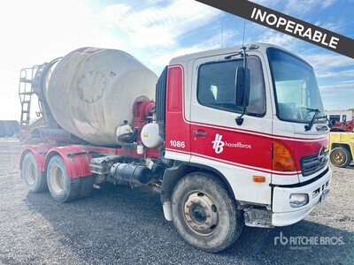 2004 Hino FM1J 6x4 Mixer Truck (Inoperable)