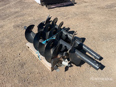Quantity of (3) 300 mm Auger Attachment (Unused)