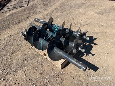 Quantity of (3) 300 mm Auger Attachment (Unused)