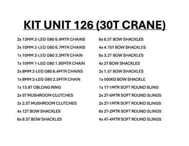 Quantity of Aparejo - Fits 2023 Grove GR300EX-3