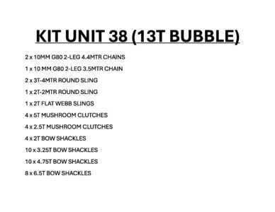 Quantity of Aparejo - Fits 2010 Kato MR-130R