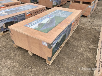 2026 AGR-MC2040 20 ft x 40 ft x 12 ft Steel Carport (Unused)