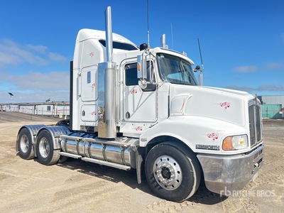 2009 Kenworth T402 6x4 T/A Sleeper Truck Tractor