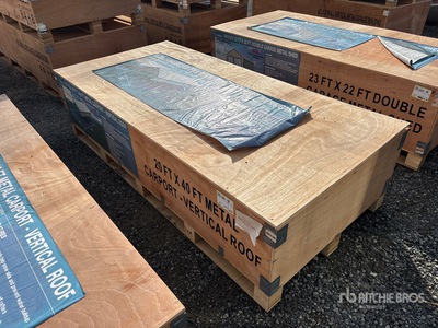 2026 AGR-MC2040 20 ft x 40 ft Steel Marquesina (Unused)