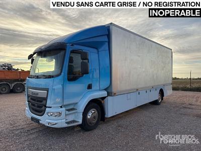 2016 DAF LF Van Truck (Inoperable)