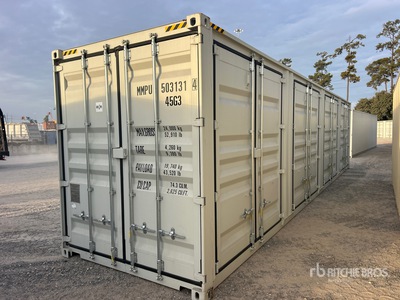 2026 40 ft High Cube Multi-Door Storage Container