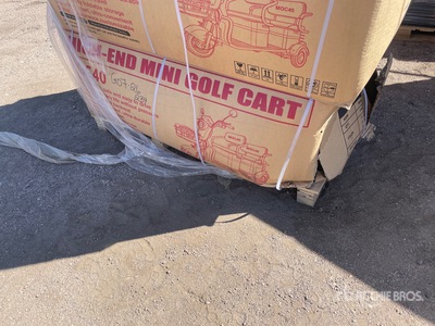 2026 MGC40-RED 3 TT E-Trike Mini Scooter (Unused)