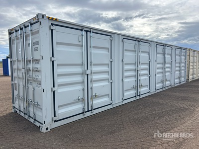 2026 40 ft High Cube Multi-Door Storage Container