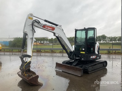 2023 Bobcat E50Z Long-Arm Mini Excavator