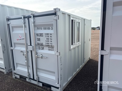 2026 10 ft Multi-Door Open-Sided Storage Container