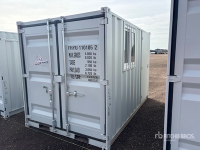 2026 10 ft Multi-Door Open-Sided 11 ft Storage Container (Unused)