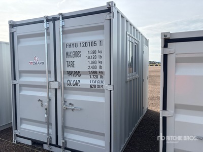 2026 12 ft Multi-Door Open-Sided Container per stoccaggio