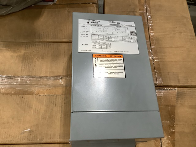 (11) Jefferson Electric 411-0114-300 Transformers (11) Jefferson Electric 411-0114-300 Transformers