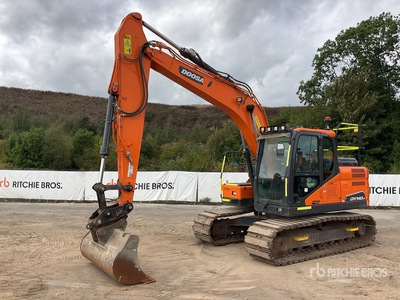 2021 Doosan DX140LC-5 Tracked Excavator