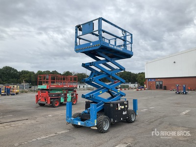 2019 Genie GS3369 RT 4x4 Diesel Scissor Lift