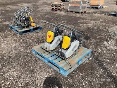 Quantity of (2) Wacker Neuson BPS1340A Vibratory Plate Compactor