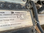 Engine with Engine Serial Number