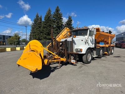 2014 Peterbilt 365 8x4 Schneepflug-Lastzug