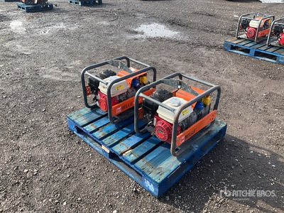 Quantity of (2) Belle G3401 3.4 kVA Mobile Generator Set